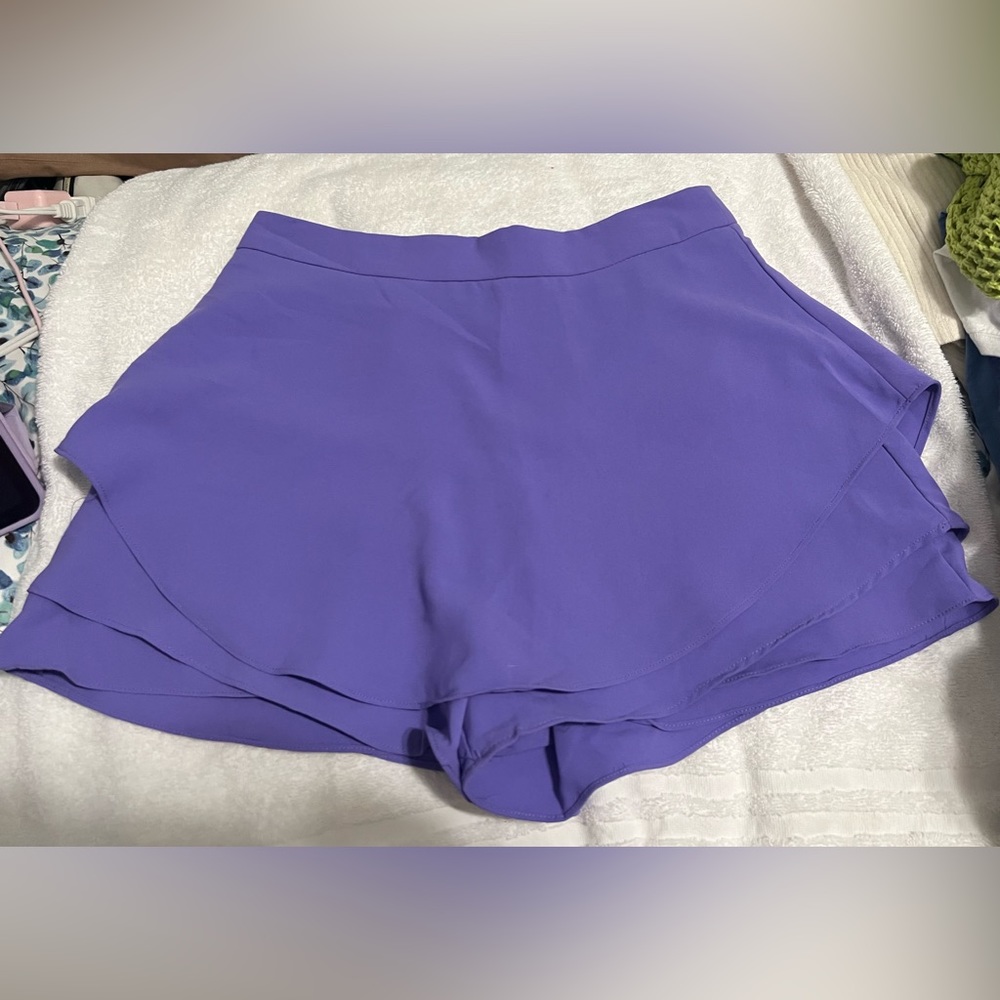 Purple skort